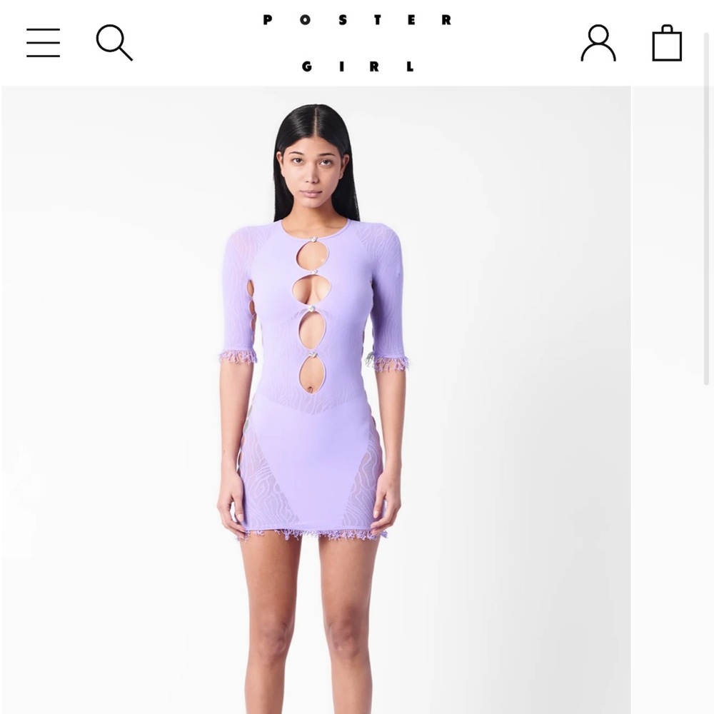 Elegant Lavender Skirt